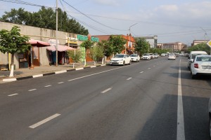 В Чеченской Республике отремонтирован участок дороги, проходящий через город Урус-Мартан